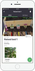 mobile app for gardening