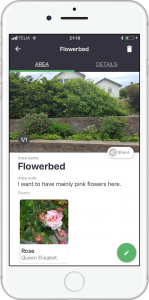 Mobile app for gardening