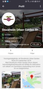 Stockholm Urban Garden Show