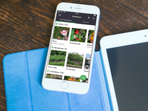 Gardenize iPhone och iPad