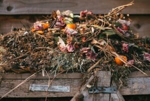 Composting gardening